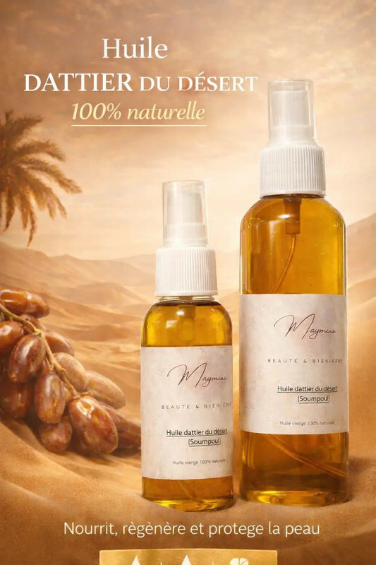 Huile de Dattier du Désert – Hydratation Intense Peau & Cheveux